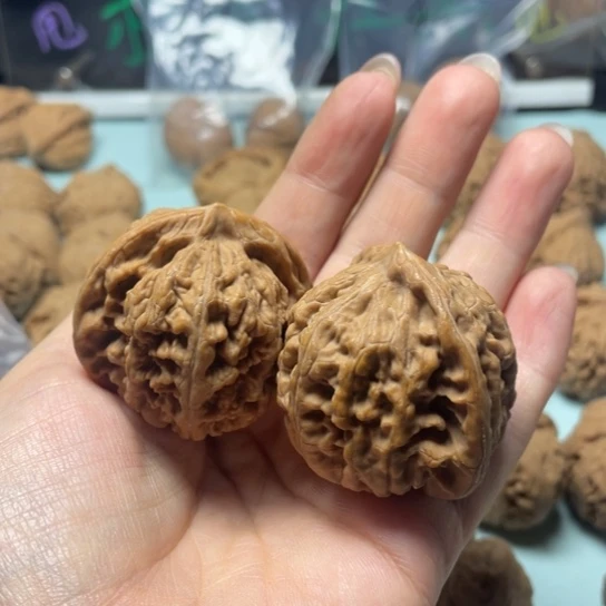 减***石吊坠文玩核桃凤凰43