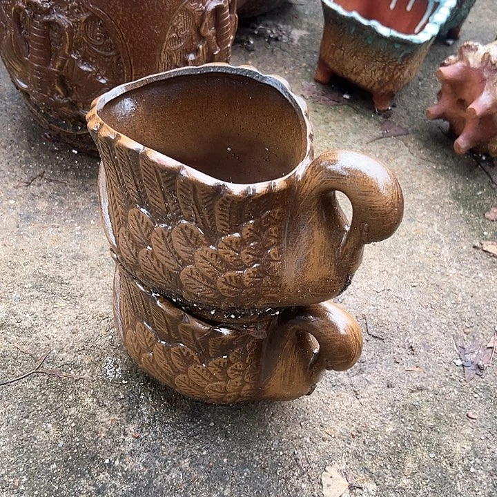 紫砂花盆花盆花盆