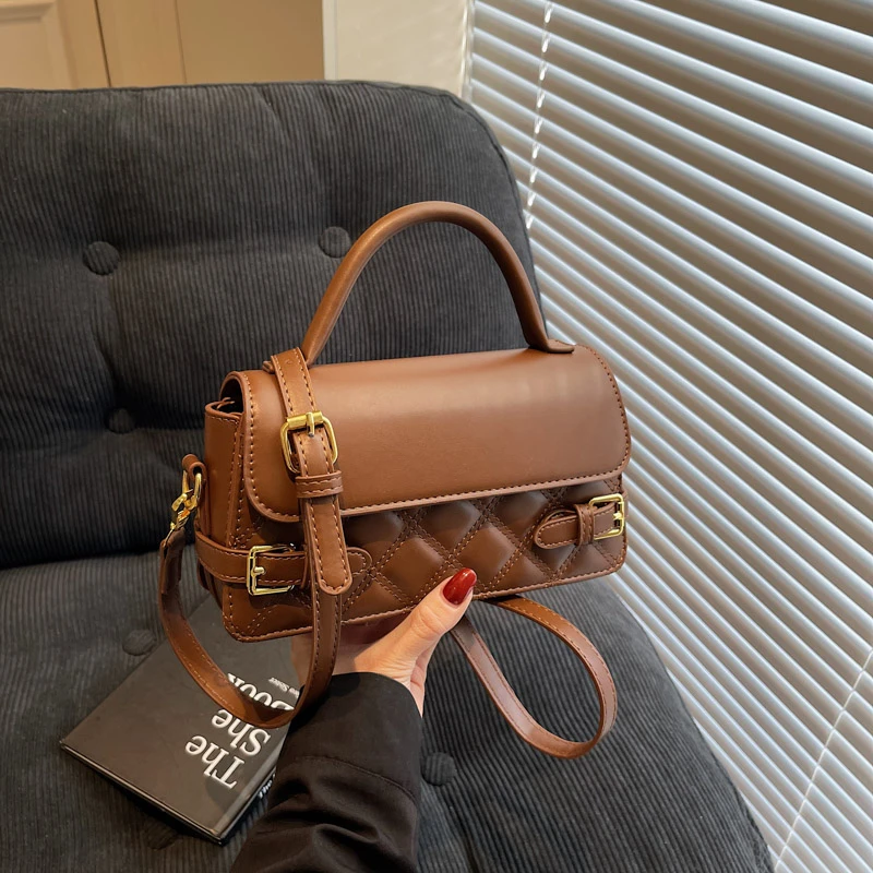 流行女士包包小众高级感洋气质感2025新款时尚通勤单肩斜挎包6262