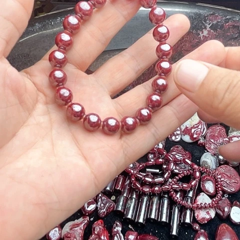 【闪购商品】天然辰砂流*?