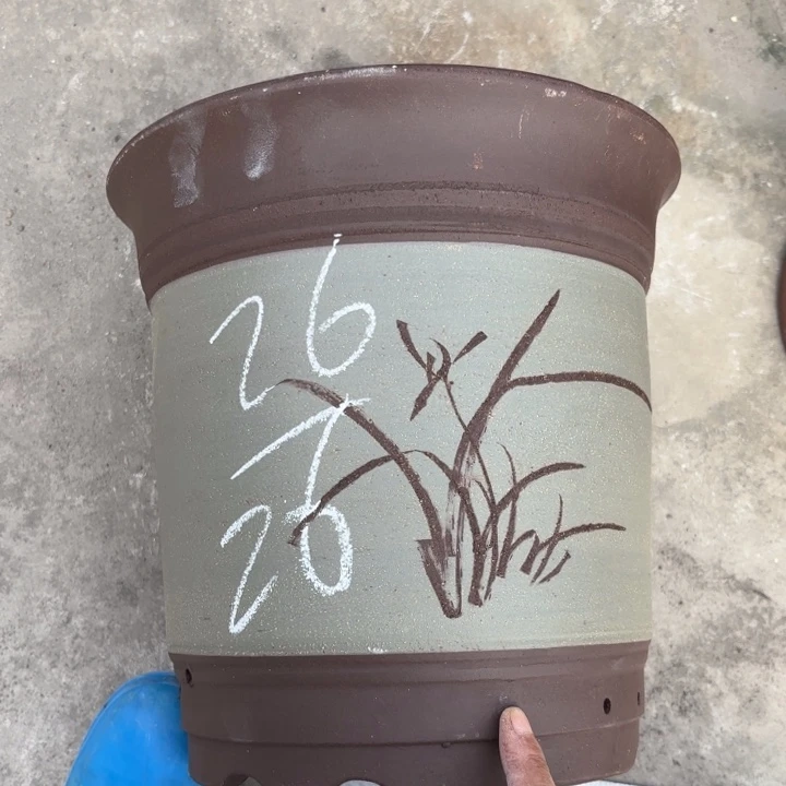 花盆紫砂紫砂的颜色