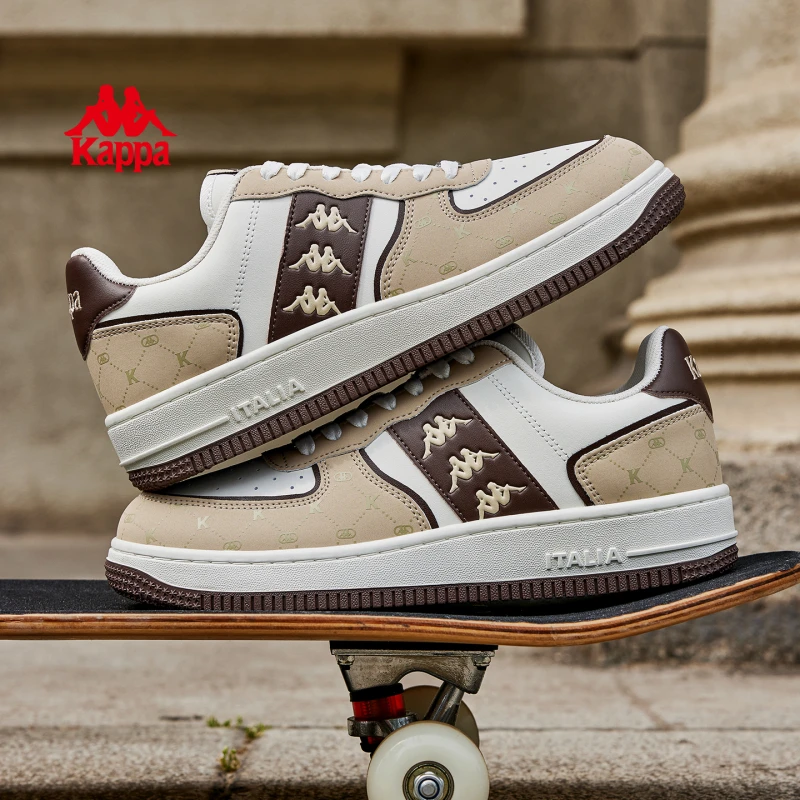 Kappa/卡帕休闲鞋秋季百搭时尚女鞋情侣运动板鞋子K0FX5CC06CJ