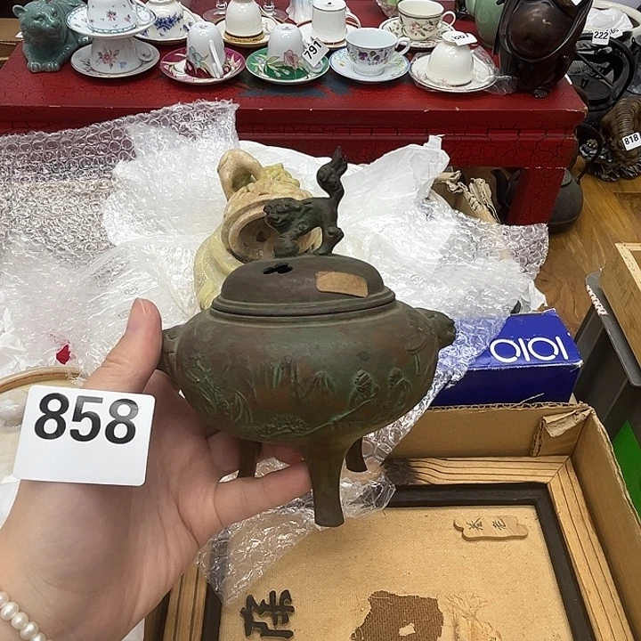 瓷片呀工艺品摆件瓷器摆件正能量