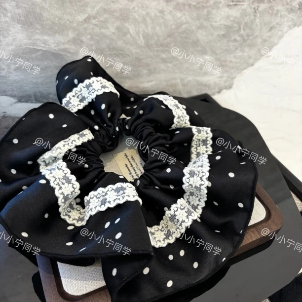 黑色波点发圈FQ199