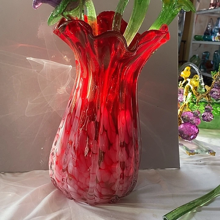 花瓶高33厘米口径9厘米