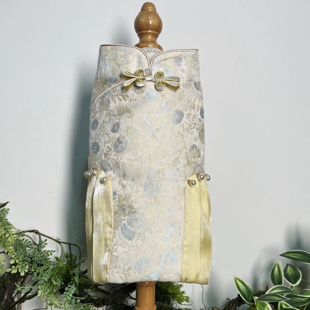 （莺裳绽蕊）宠物服装中国风定制原创设计狗狗衣服小狗衣服猫咪衣服