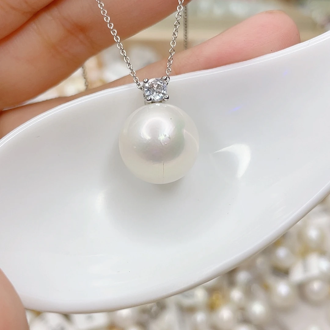 淡水珍珠未镶嵌吊坠(赠链)