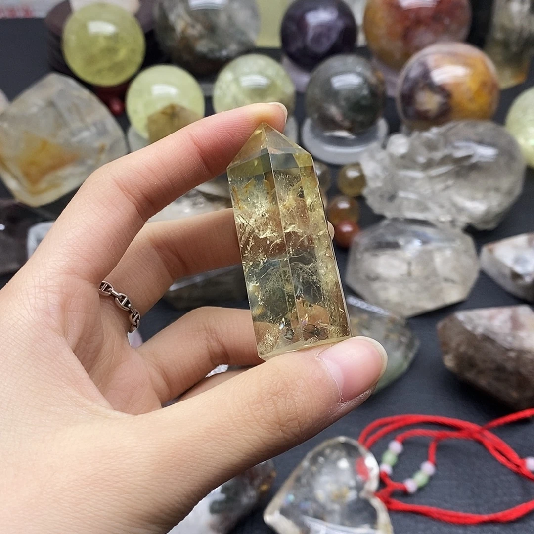 水晶珠宝半成品未镶嵌282水晶石