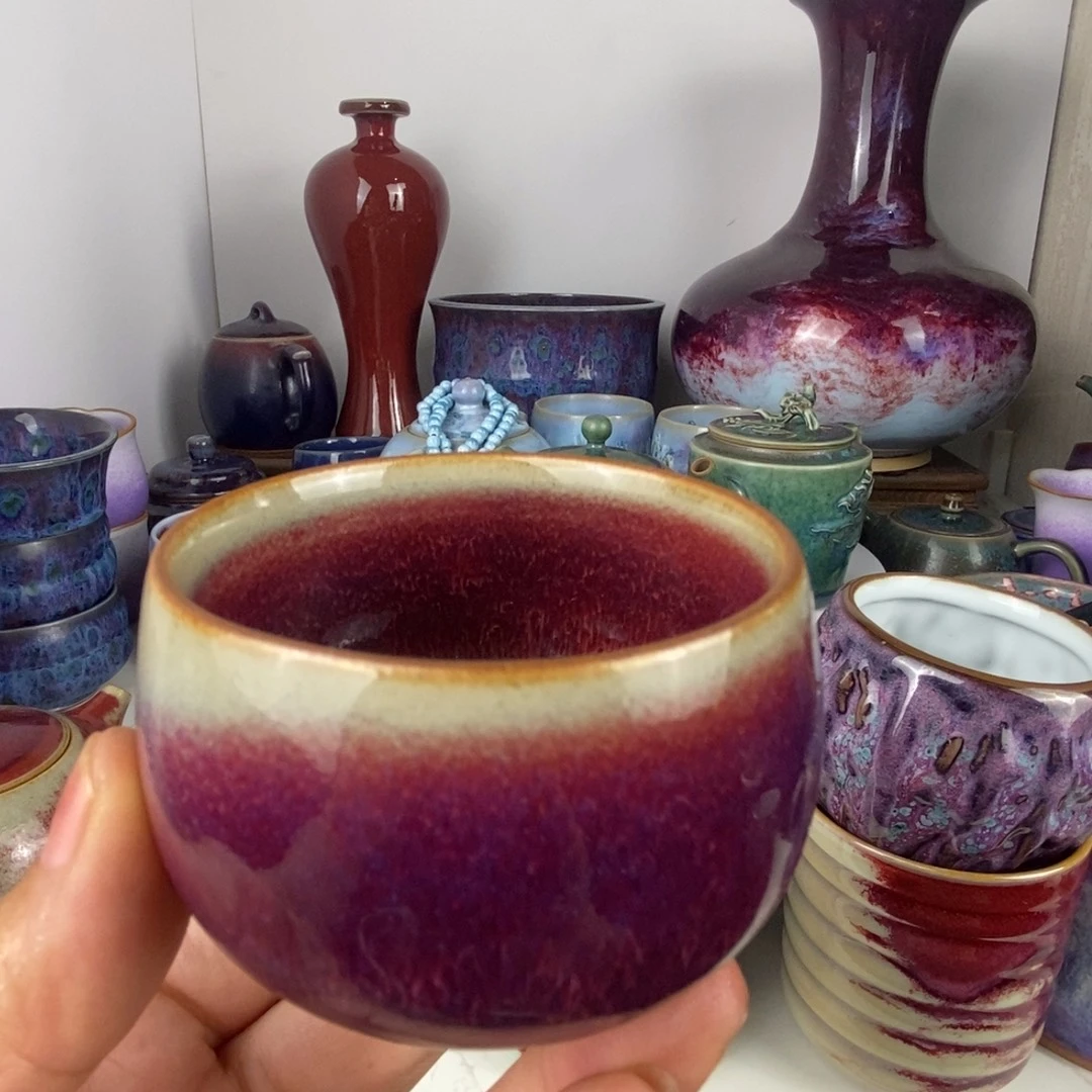 中国神后钧瓷茶具