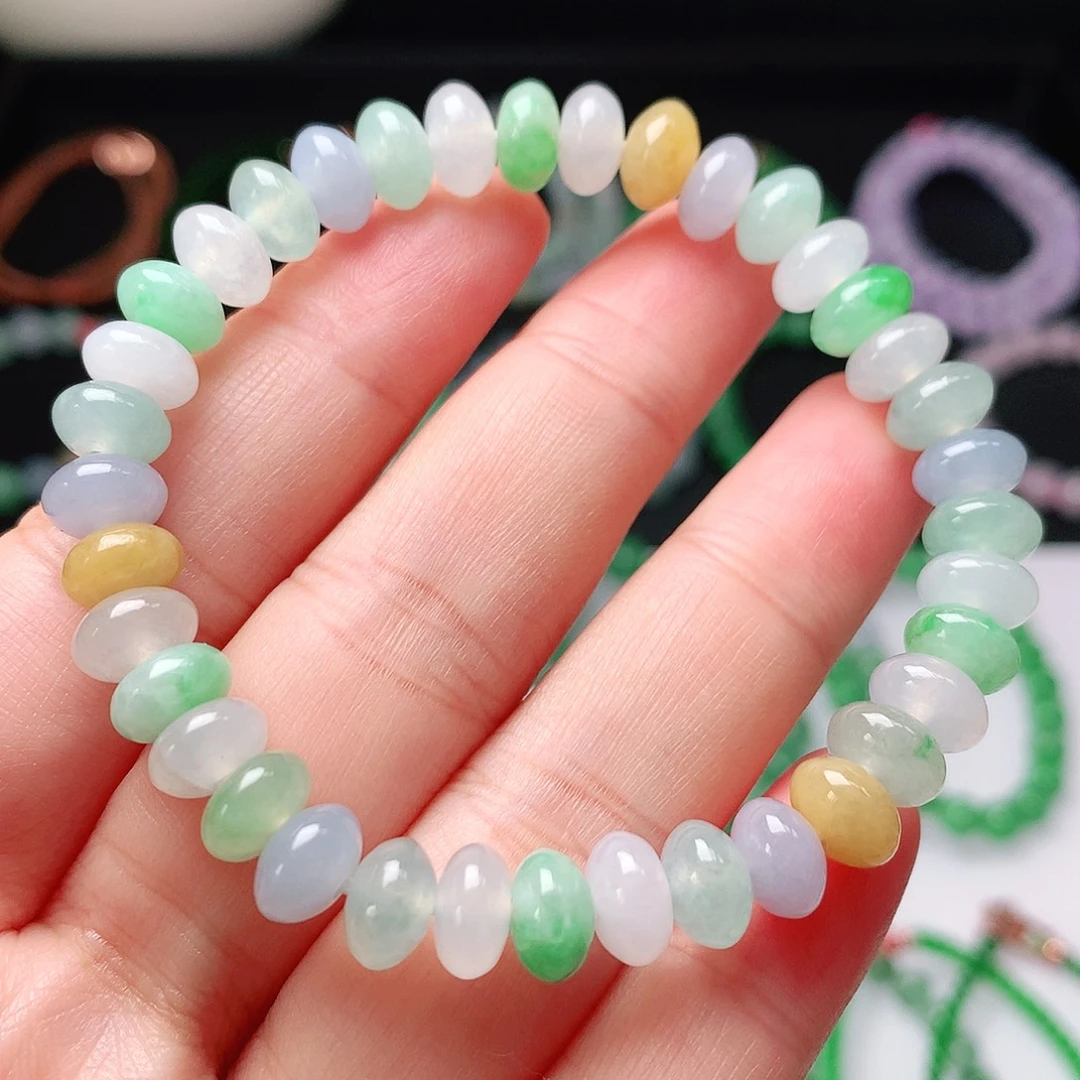 翡翠未镶嵌手链翡翠