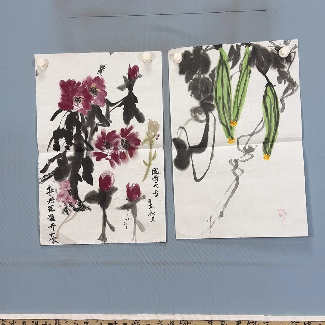 国画042 牡丹仙子好可爱