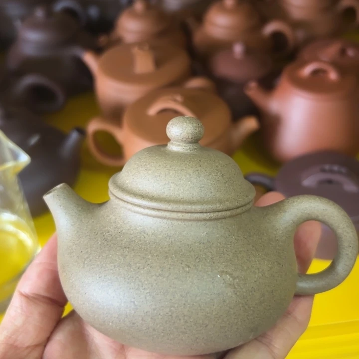 茶壶紫砂段泥容天160cc