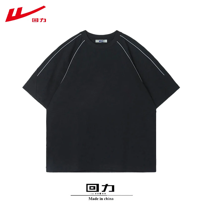 回力美式潮牌纯棉t恤女生夏季新款宽松闺蜜短袖百搭夏装辣妹上衣