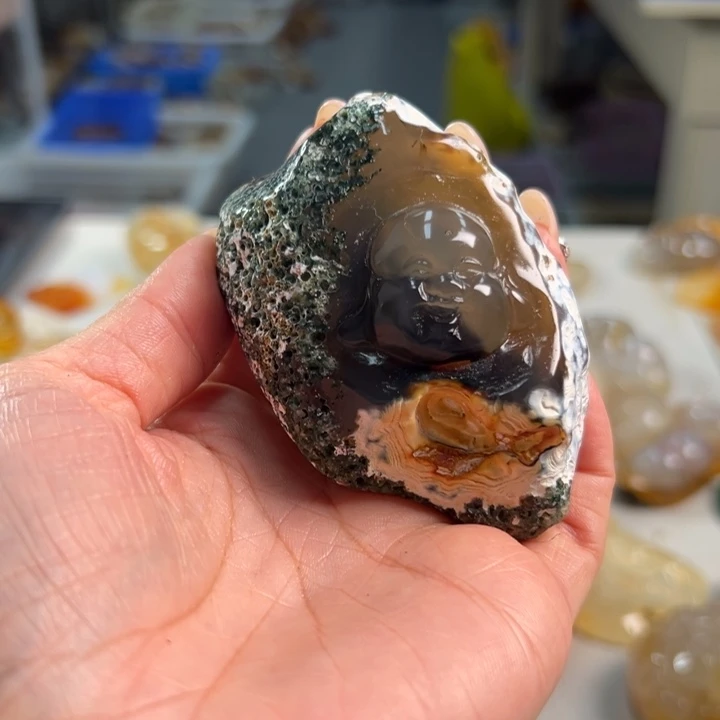 玛瑙/玉髓吊坠(不含链)未镶嵌