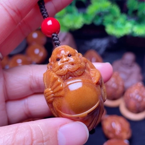 【闪购商品】手串/手链橄榄核32左右钟馗单子手把扇子