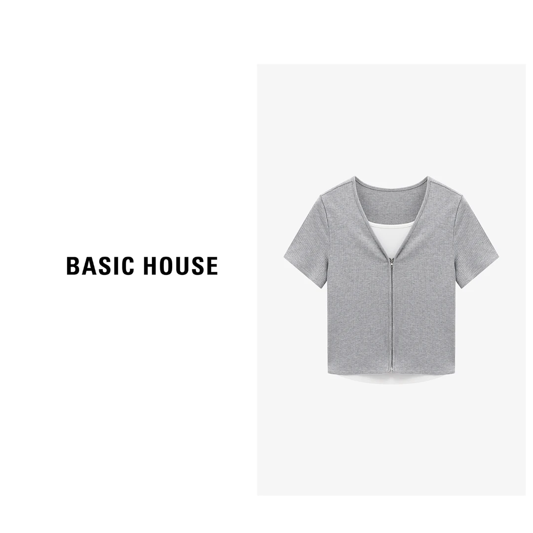 【赵老板专属】Basic House/百家好慵懒风衣服休闲T恤-B0625H5O522