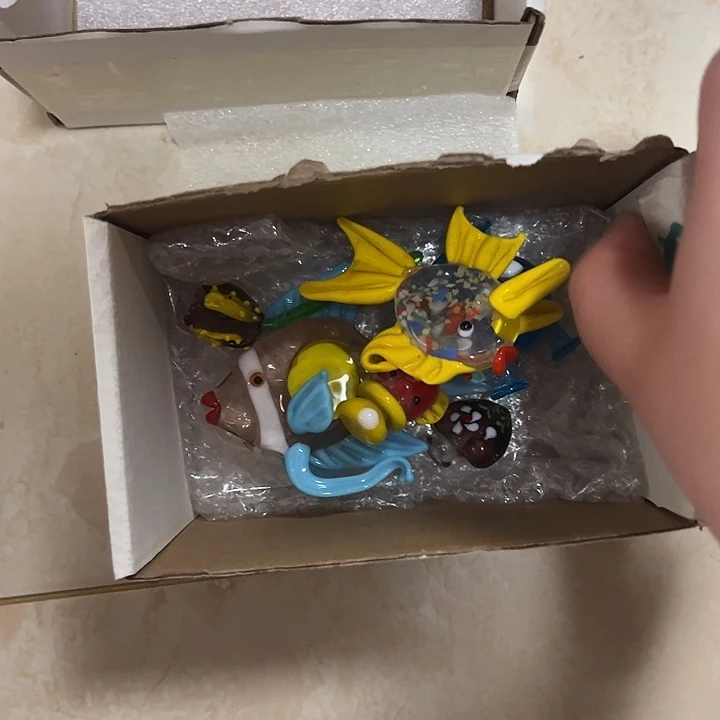 琉璃手工艺品汉****?摆件