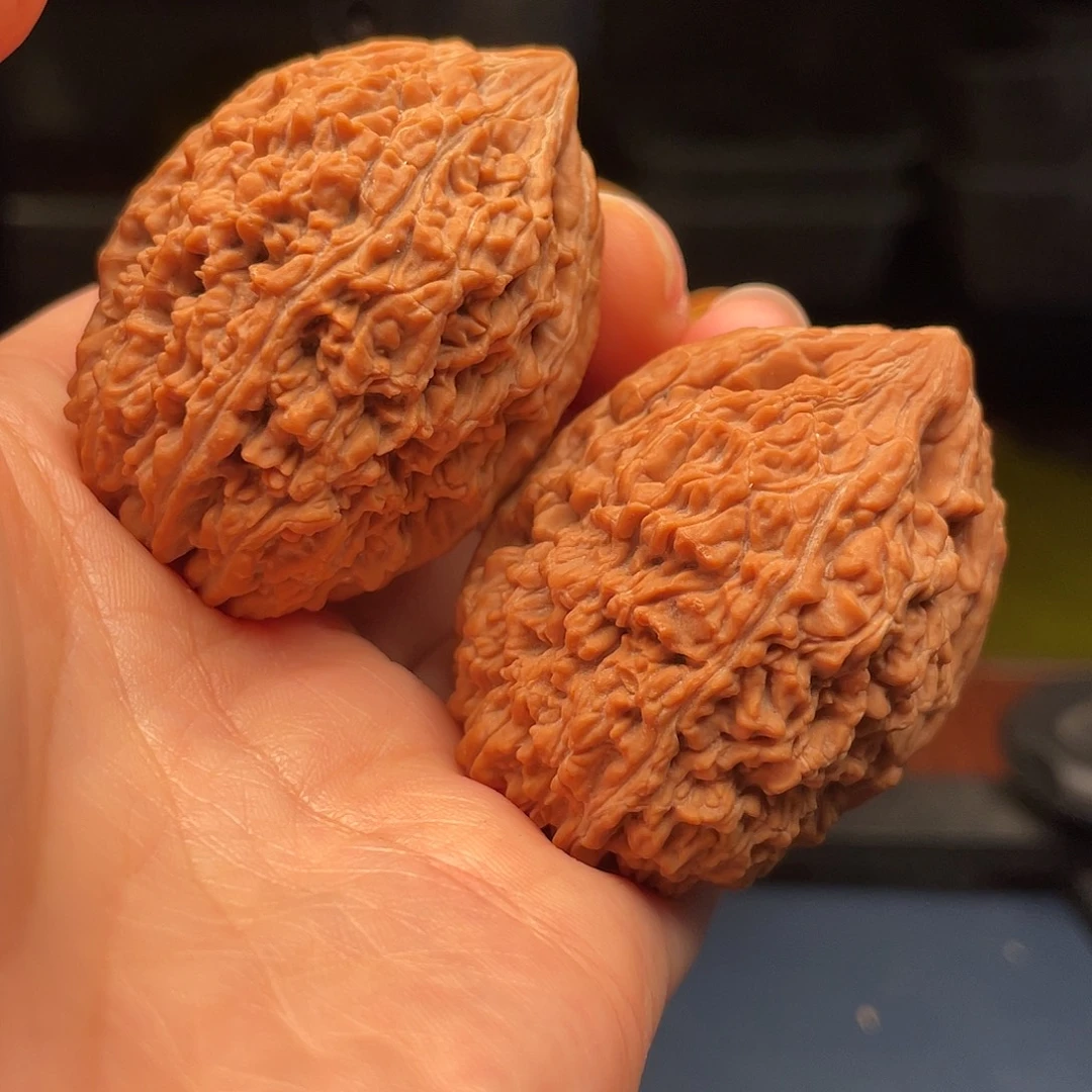 夹***夹吊坠文玩核桃大蒜头37尺