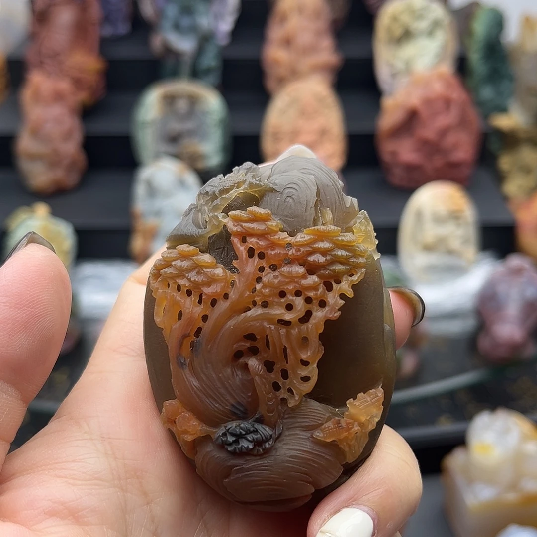 玛瑙/玉髓未镶嵌颈饰