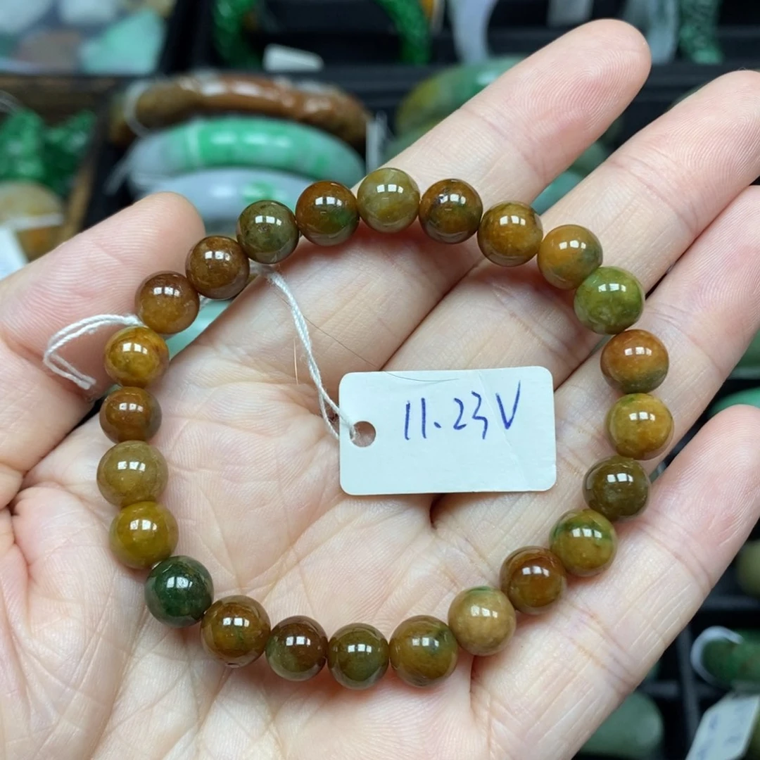 翡翠项链未镶嵌手串10号