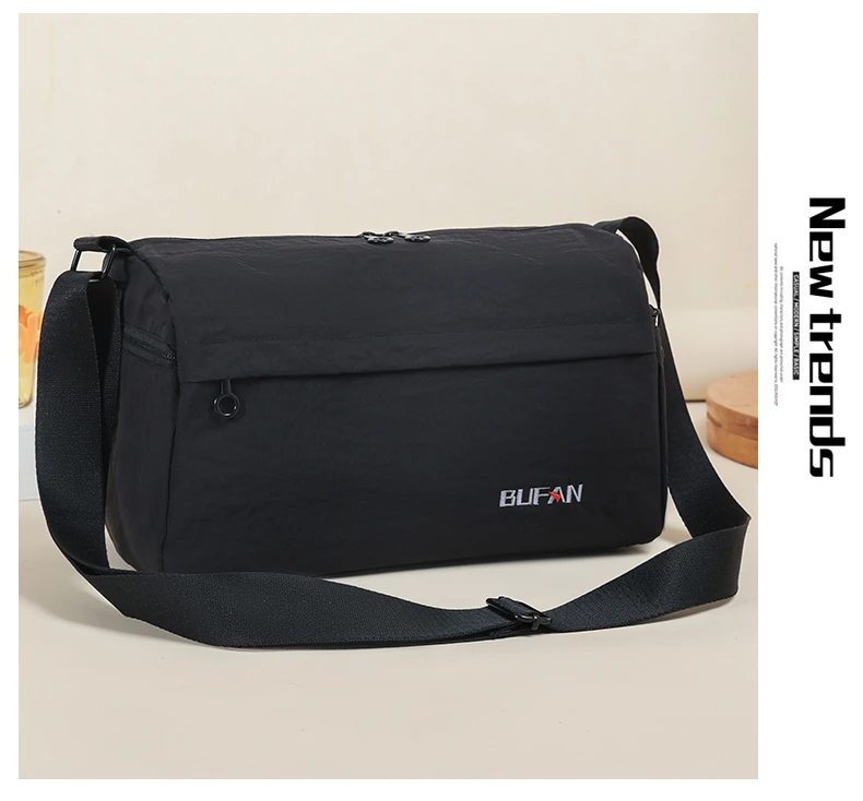 【新人福利】通勤单肩包帆布防水多功能休闲轻便包