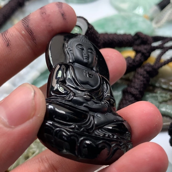 颈饰未镶嵌翡翠保真天然a货翡翠
