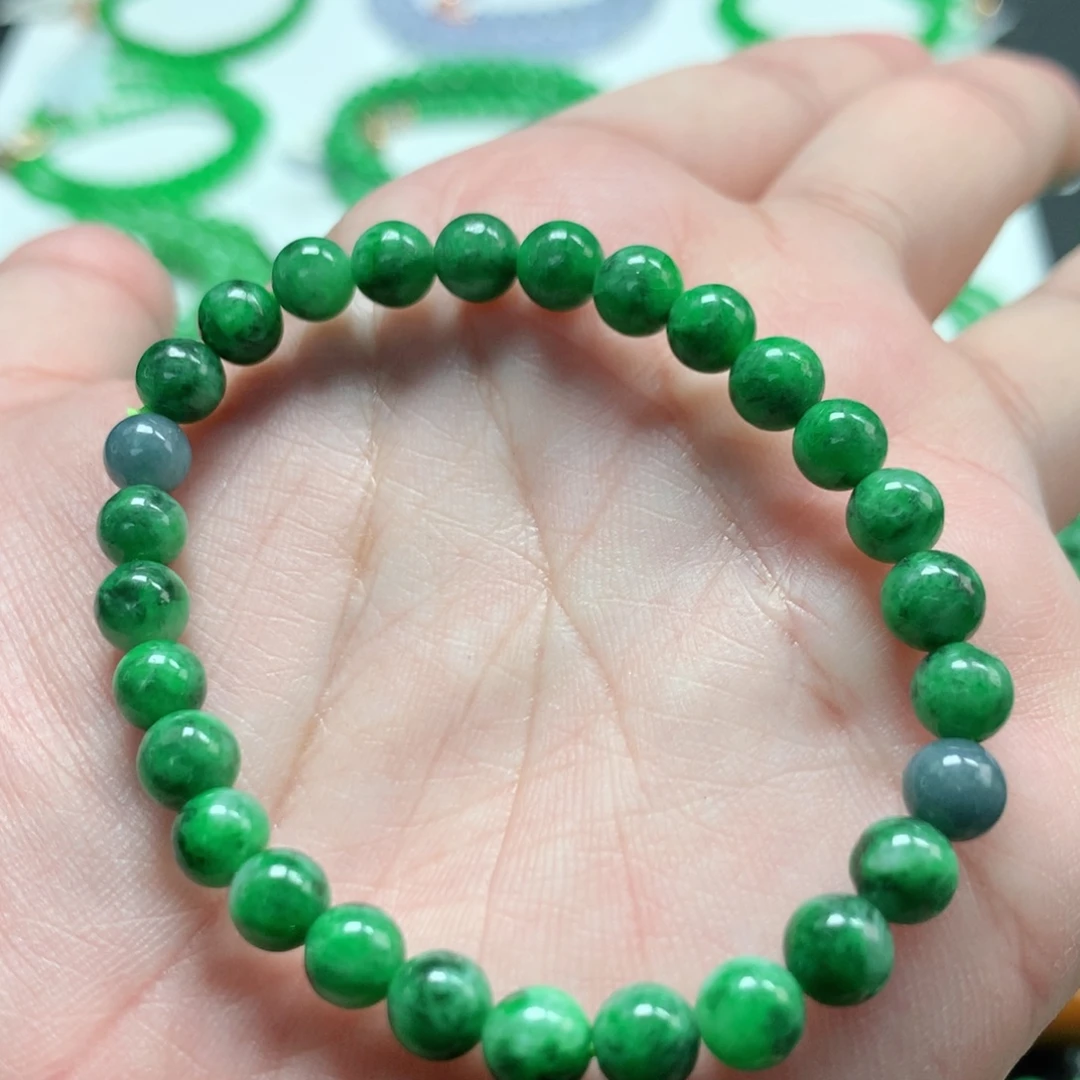 翡翠未镶嵌手链翡翠