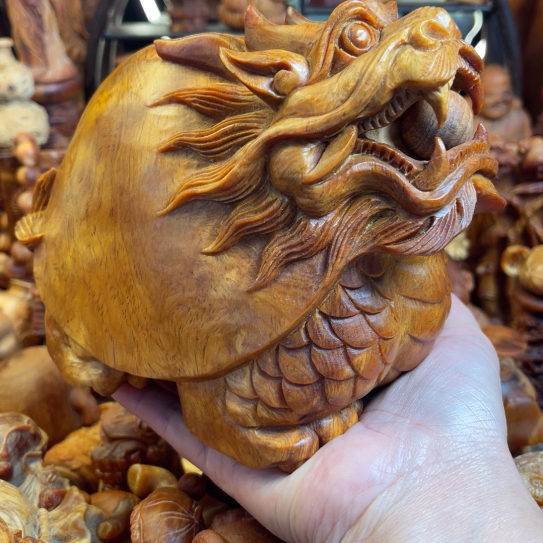 松木（琥珀木）其他手工龙龟