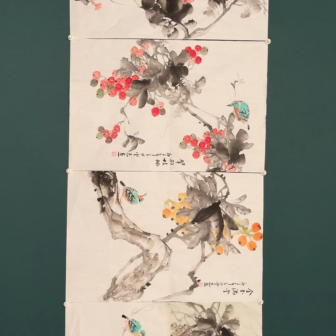 书法云邑的国画作品