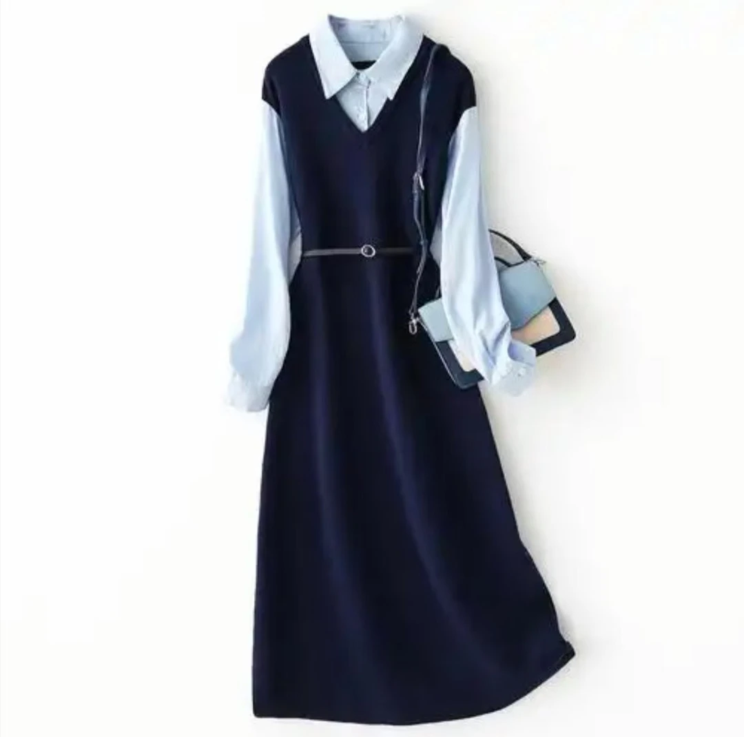 女装小香风白色针织时尚女士毛呢秋冬女装小香风白色针织时尚女士