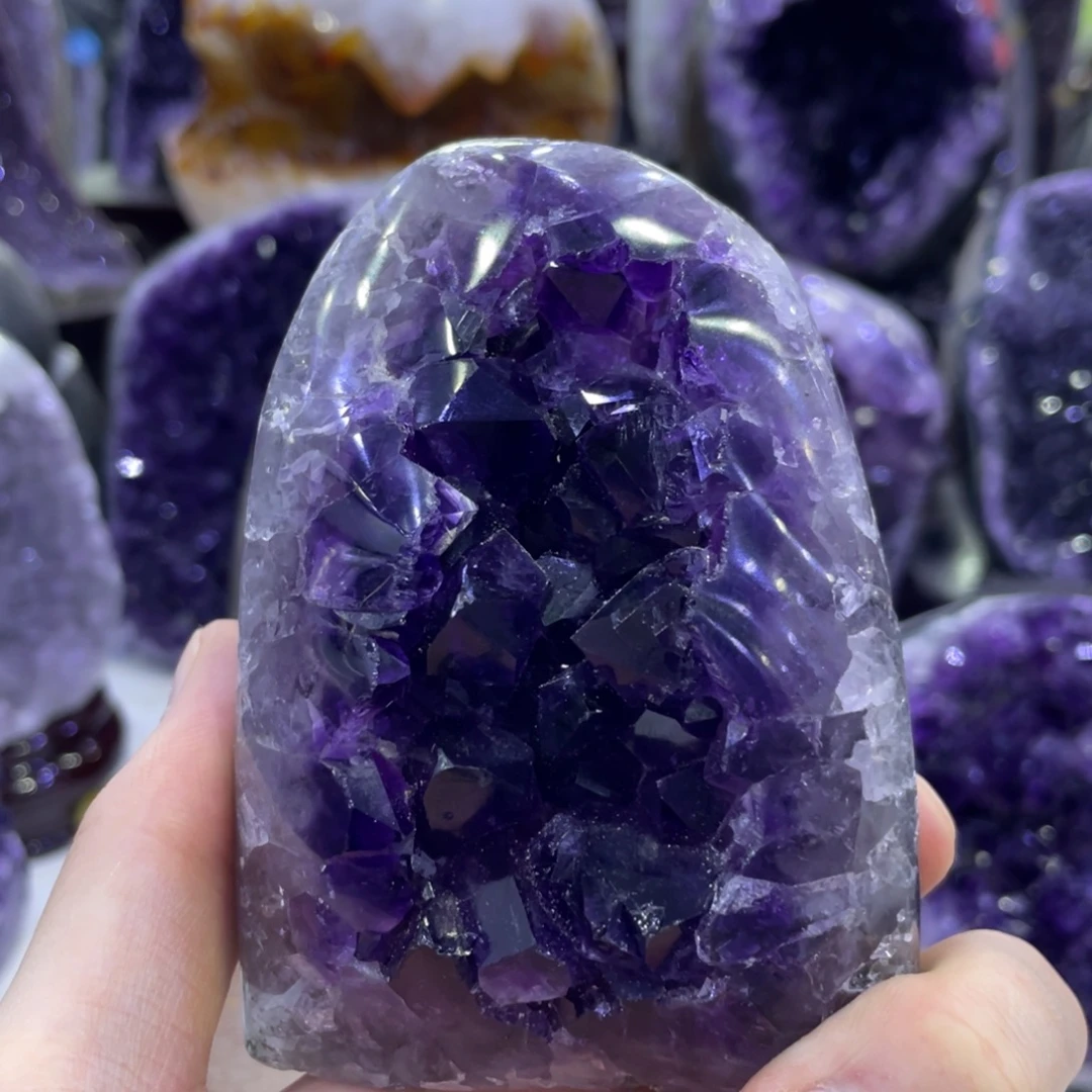 未镶嵌珠宝半成品紫晶