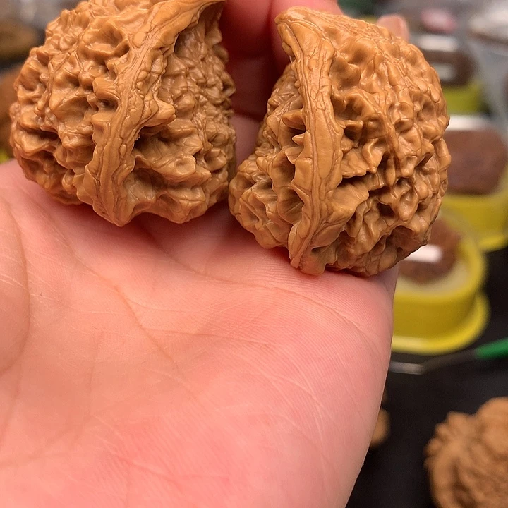 文玩核桃吊坠盘*46蛇王