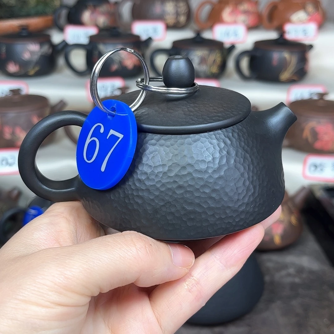 145毫升微微瑕纯手工锤纹