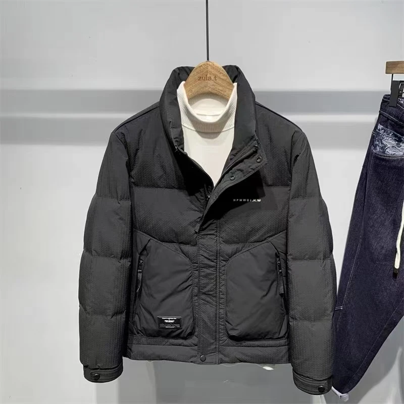 冬季新款男士潮流经典百搭加厚防寒保暖外套-8808