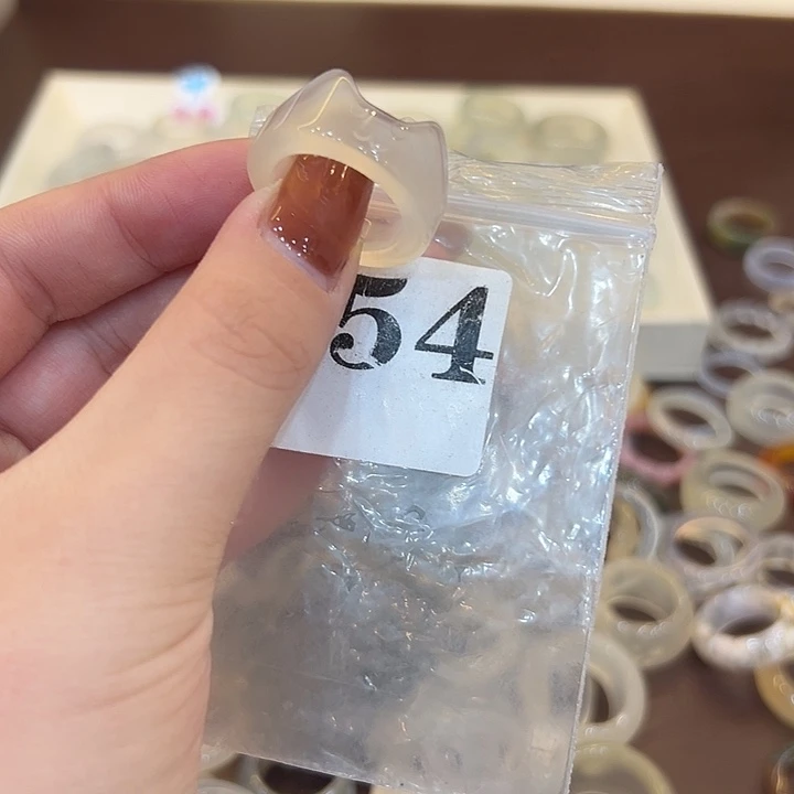 玛瑙/玉髓合金戒指54港17