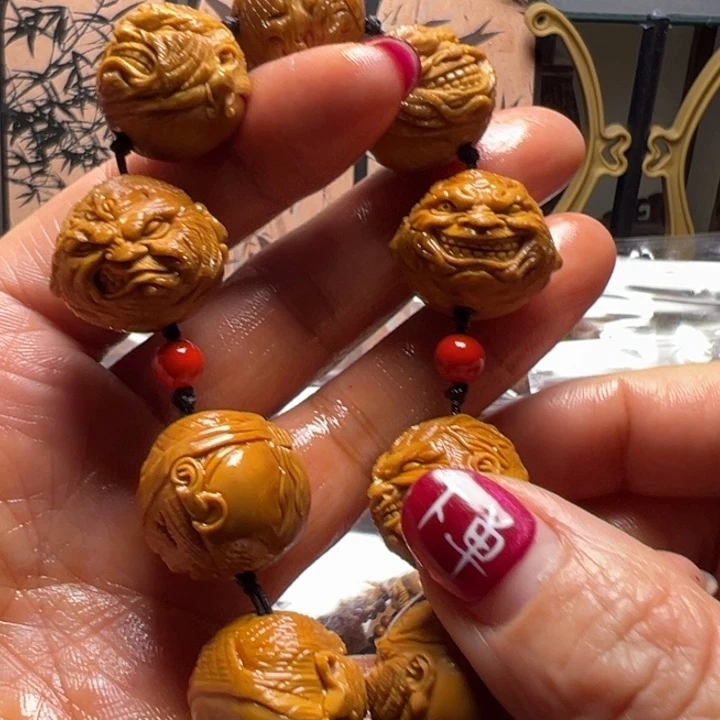 手串/手链橄榄核@*。四代恶僧