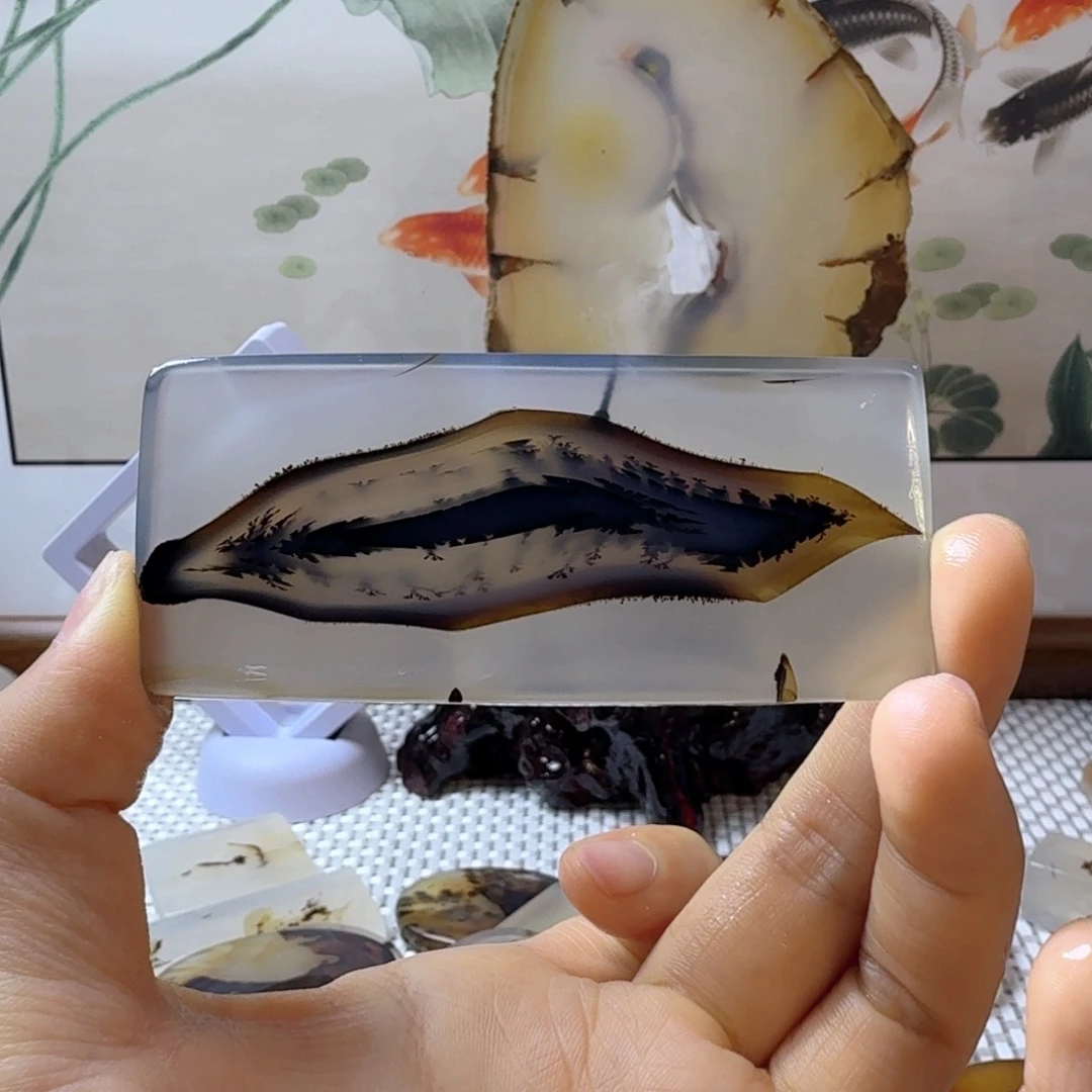 玛瑙/玉髓未镶嵌吊坠(不含链)64