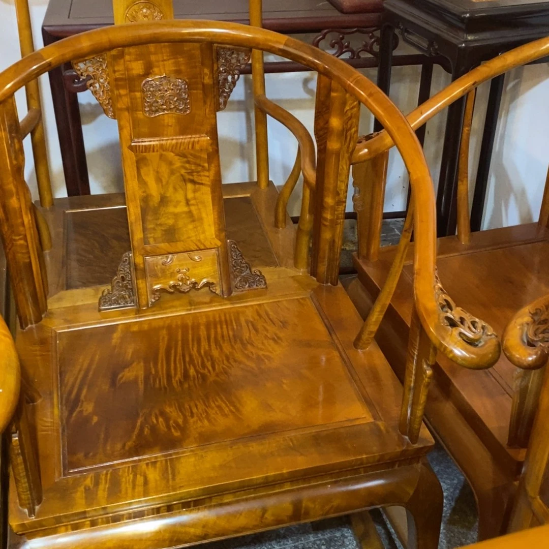 金丝楠耀****播金丝楠椅子