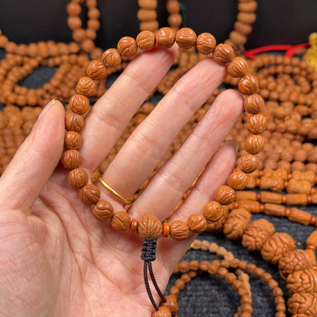 宙***长手串文玩核桃C8桃核手持