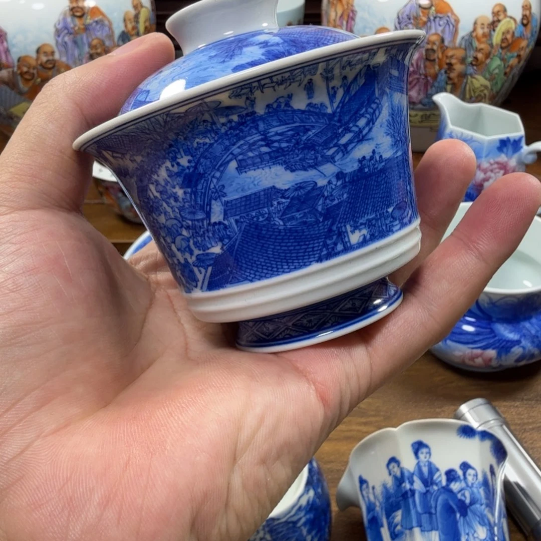 海***藏全手工全手绘陶瓷