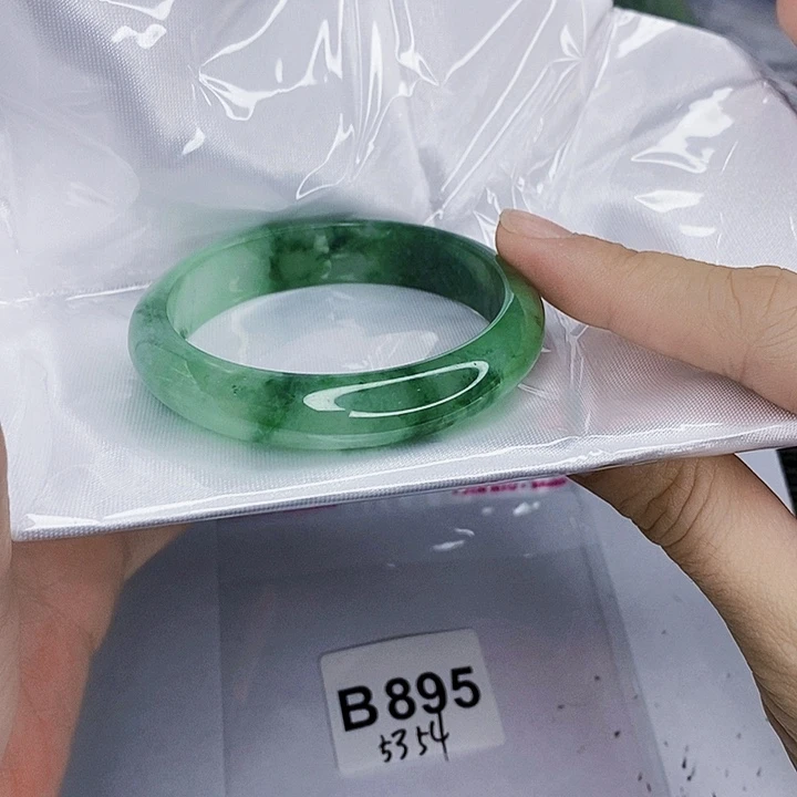 翡翠未镶嵌手镯一图一物实物为准