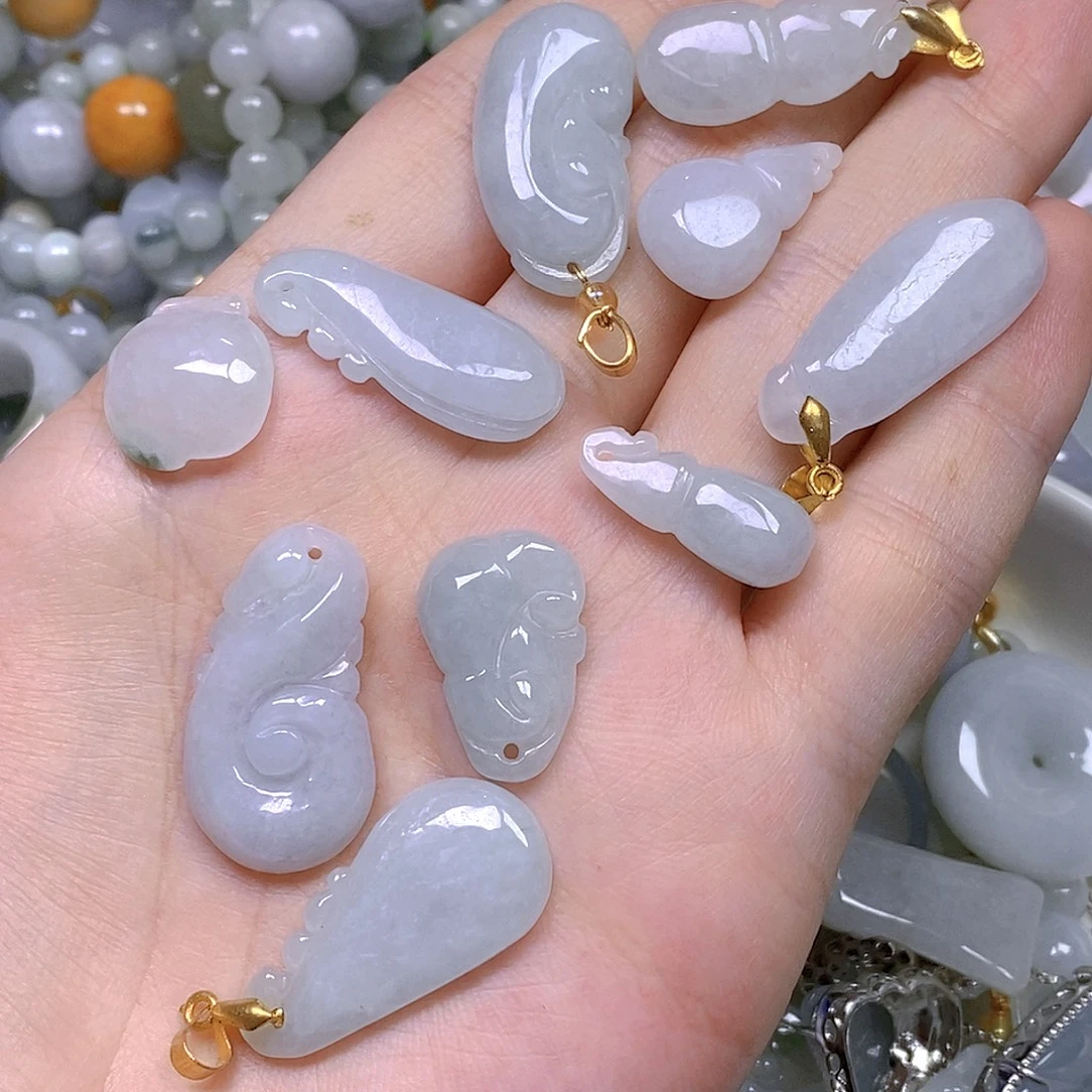 颈饰未镶嵌翡翠39