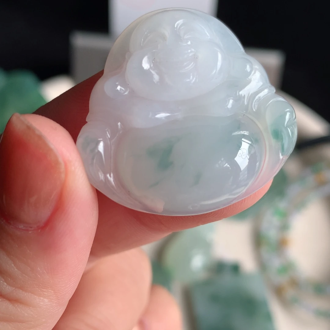翡翠未镶嵌吊坠(不含链)翡翠
