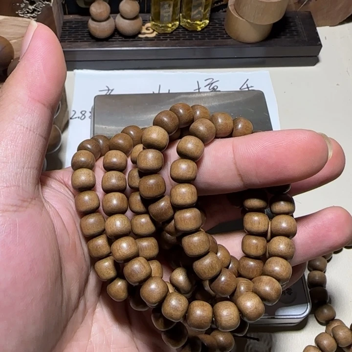 老山檀香8×9×108黑肉顺纹高抛奶香甜沉水级