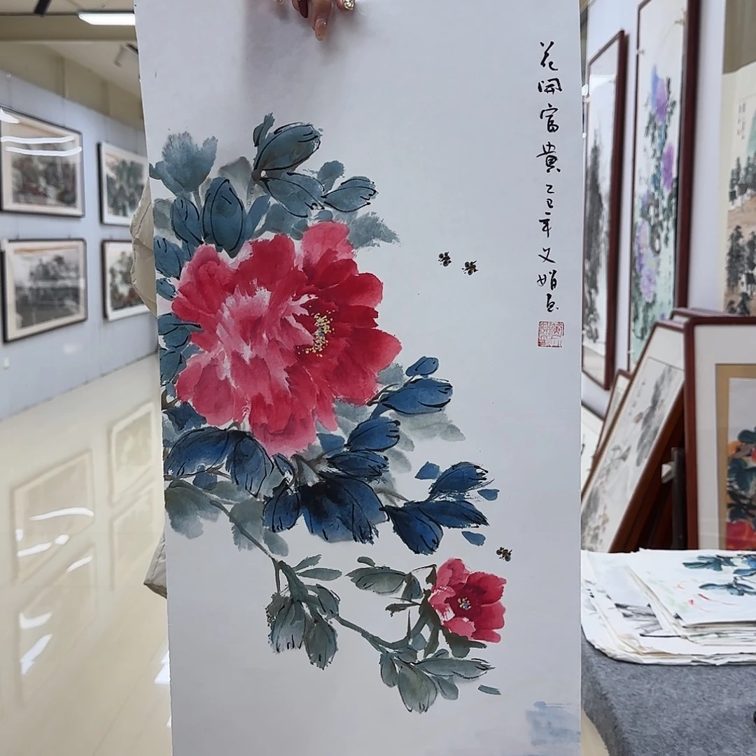 国画国画作品集一个由一