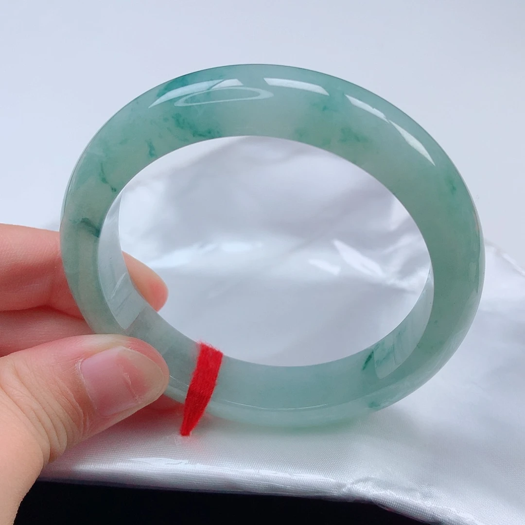 翡翠手镯未镶嵌55正圈