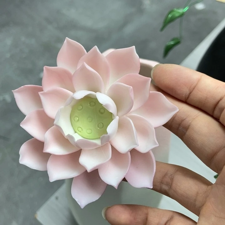 陶瓷手工制作陶瓷花
