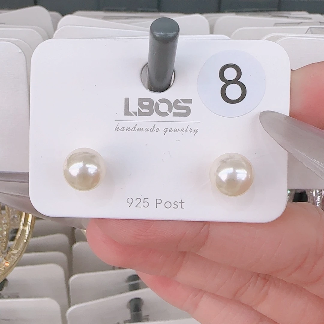 锆石铜合金925银奶油珠