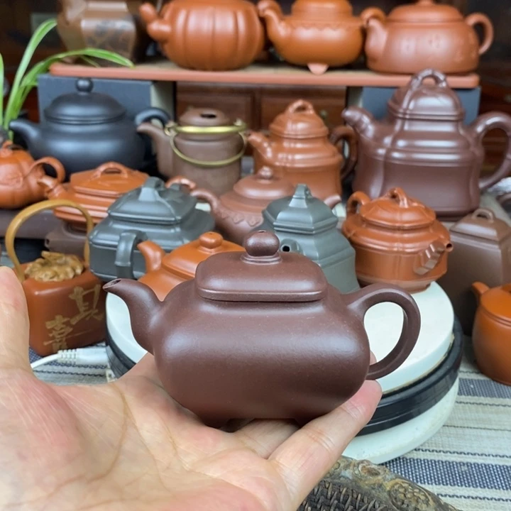 茶壶紫砂双十一特价130-260cc原矿老紫泥