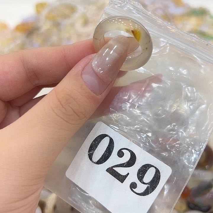 合金戒指玛瑙/玉髓29港17